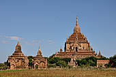 Bagan Myanmar. Htilominlo temple. 